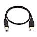 Cable - USB A Male To B Male - 0.5m