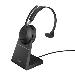 Headset Evolve2 65 UC - Mono - USB-C / BT - Black - with Desk Stand