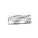 Notebook Keyboard Shroud Lat E5550 107 Keys Dual Pointing