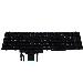 Notebook Keyboard - Backlit 107 Keys - Double Point  - Qwertzu German For Pws 7530