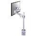 LCD Monitor Arm (fpma-d930) Desk Clamp And Wall Mount 621.5mm Length 0-400mm Hight Silver