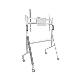 Neomounts Mobile Floor Stand For 55-86in Screens - White
