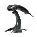 Barcode Scanner Voyager 1200g USB Kit - Includes Black Scanner 1200g & Rigid Presentation Stand & Coiled USB Type A Cable 3m