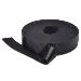 Velcro Tape, 20 mm wide for structured cabling 10m roll, color black