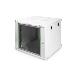 Wall mounting cabinet - 9U Dynamic 478x600x450mm White (RAL 7035)