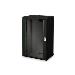 20U wall mounting cabinet 998x600x450 mm, color black (RAL 9005)