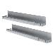 L support sliding rails for network cabinets with 600 to 800 mm depth, distance 350 to 600mm
