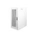 26U 19in Free Standing Server Cabinet 1260x600x1000 mm, color grey (RAL 7035), single perforated front door
