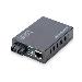 Media Converter, Singlemode 10/100Base-TX to 100Base-FX, Incl. PSU SC connector, Up to 20km