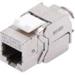CAT6A Keystone Jack, shielded,Re-embedded 500 MHz acc. ISO/IEC 11801:2002 AM2:2009/09, tool free connec., set 24 pcs