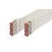 Patch cable - CAT6 - S/FTP - Snagless - Cu - 2m - white - 10pk