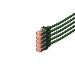 Patch cable - CAT6 - S/FTP - Snagless - Cu - 10m - green - 5pk