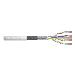 Patch cable - CAT6 - SF/UTP - raw - 100m - Grey