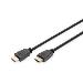 HDMI Premium High Speed connection cable, type A M/M, 3m w/Ethernet, Ultra HD 60p, black