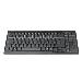 Keyboard for TFT consoles black, wired Qwertzu German