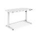 Electric Height-Adjustable Desk 120x60x12cm with USB white
