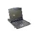 modularized 48,3cm (19") TFT console with 8 port KVM, RAL 9005 black color Italian keyboard