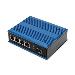 Industrial 4+1 -Port Gigabit Ethernet Switch Unmanaged. 4 RJ45 Ports 10/100/1000 Mbits