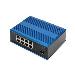 Industrial 8 +1-Port Gigabit Ethernet Switch Unmanaged. 8 RJ45 Ports 10/100/1000 Mbits