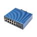 Industrial 8+2-Port Gigabit L2 managed Ethernet POE Switch 8xGE RJ45 + 2 SFP Port IEEE802.3at (30W)