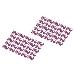 Color clIPS for RJ45 plugs 100 pcs Magenta