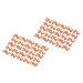 Color clIPS for RJ45 plugs 100 pcs orange