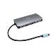 USB-c Metal Nano Dock - Hdmi / Vga / Lan - Power Delivery 100w