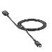 mophie Essentials Cable USB A USB-C 1M FG Black