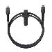 Lightning Cable - 24 Pin USB-c Male To Lightning Male - 1.5 M - Grey, Black - Up To 30w