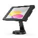 iPad 10.9in 10th Gen, VESA Mast Counter Stand + Swell Secured Enclosure Wall Mount - Black