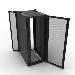 Server Cabinet W800 D1200 42u Airflow Combi Lock Fd S80 Percent Rd D80 Percent Black