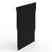 Side Panel - Full Height - 1000mm - 47u  - Black