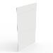 Side Panel - Full Height - 1000mm - 38u  - White