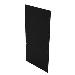 Side Panel - End Of Row  - 1000mm - 38u  - Black