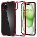 iPhone 15 Plus Case 6.7in Ultra Hybrid Red Crystal