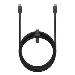 Travel Cable - USB-c - 3m - Black With Power Delivery Ultra 240w